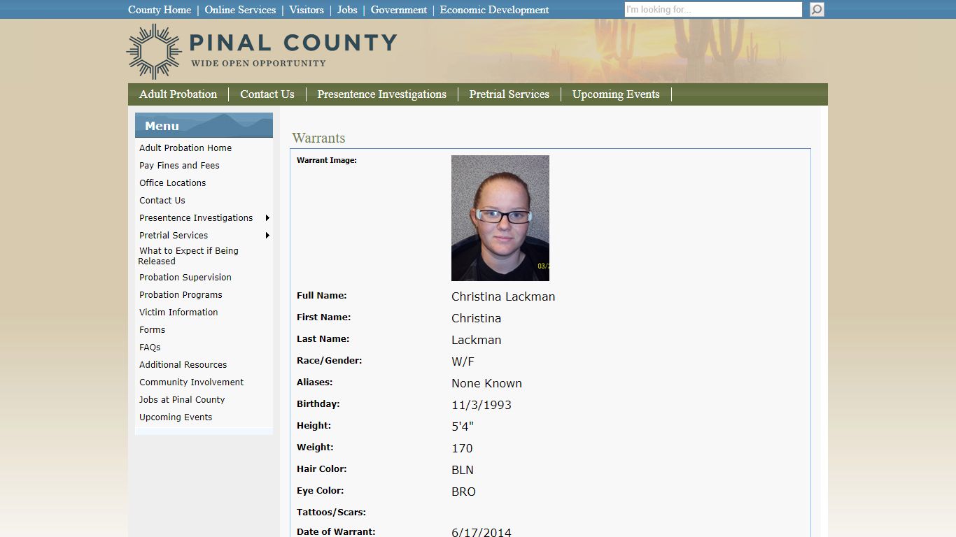 Individual - Pinal County